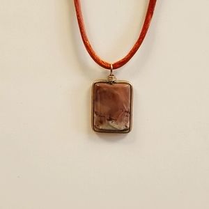 Vintage stone necklace